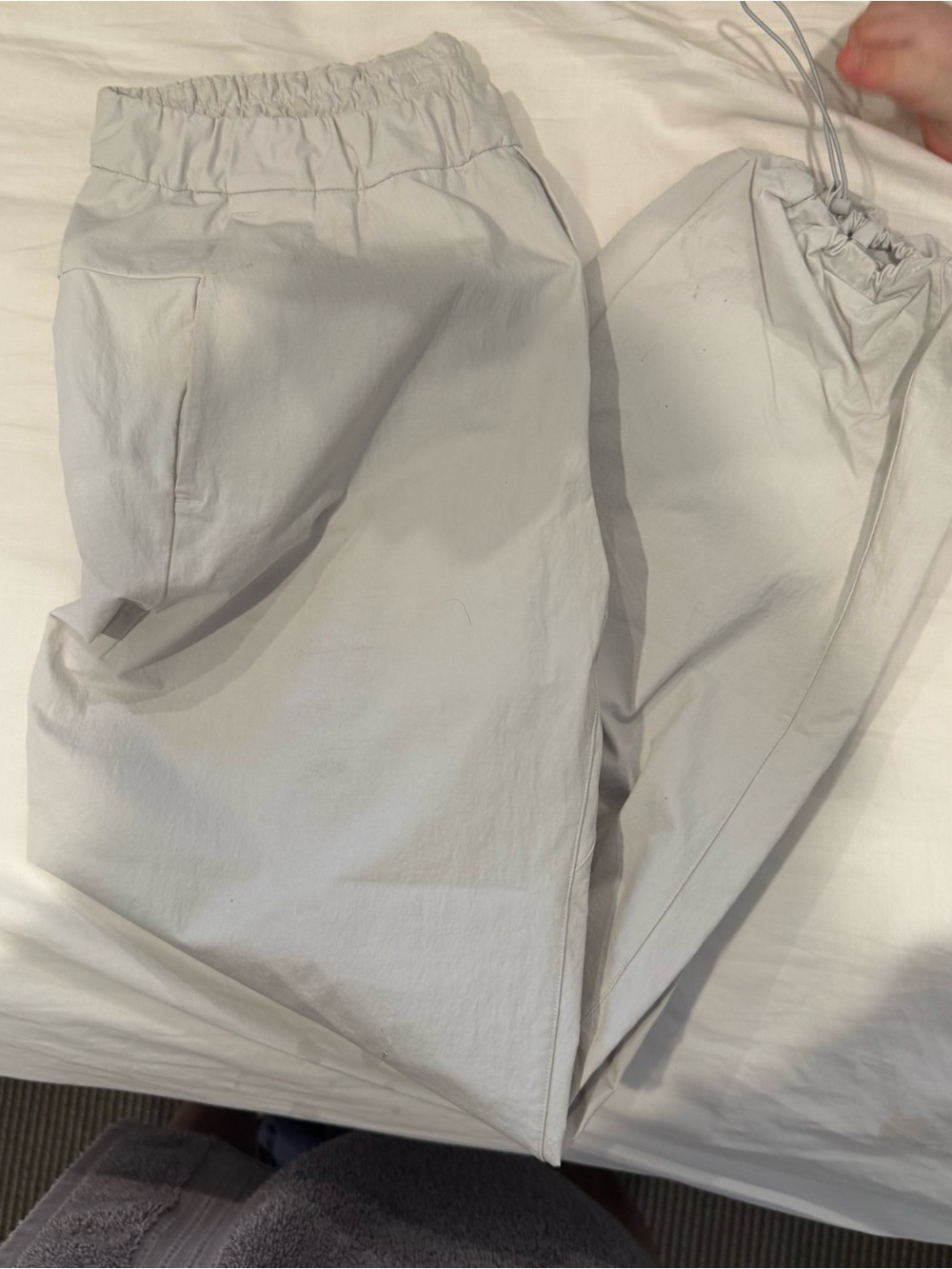 lululemon athletica Light Gray Women's Jogger Pants